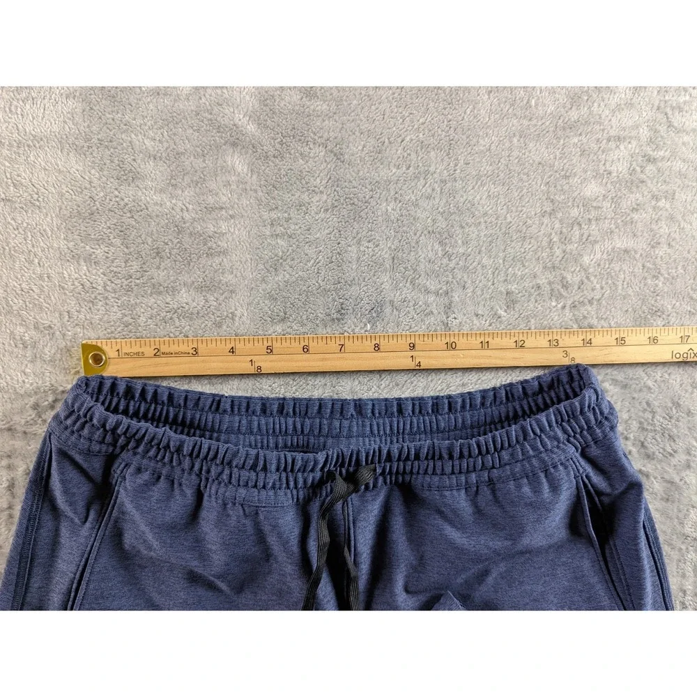 Outdoor Voices Jogger Pants Mens Medium Blue Cloudknit Stretch Drawstring